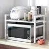 Küchenregale, 40-64cm ausziehbarer Mikrowellen Regal, 2 Produktbild-Vorschau 3