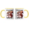 Bäh Menschen Heulendes Eichhörnchen Tasse Gelb - Produktbild-Vorschau 3