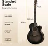 Guitare acoustique Donner pour débutants adultes - Guitare Voir les images du produit 2