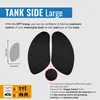 Grip latéral antidérapant pour Moto Dx + Sx, noir, 220 x Voir les images du produit 3