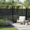 Floordirekt WPC Sichtschutzzaun Capri 180x180 cm schwarz, Produktbild-Vorschau 8