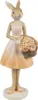 Clayre & Eef Dekorationsfigur Kaninchen 21 cm Beige Produktbild-Vorschau 1