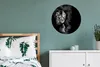 MuchoWow® Rundes Wandbild - Runde Bilder Löwe - Tiere - Produktbild-Vorschau 4