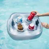 Pool Getränkehalter aufblasbar, 4 große Fächer Produktbild-Vorschau 5
