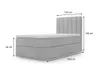 MYSEN Boxspringbett 100x200 Lamini mit Bettkästen mit Produktbild-Vorschau 3