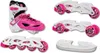 A collage of inline skates and their interchangeable parts. Náhľad obrázku produktu