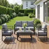 MeXo von GLP HOME Lounge Gartenmöbel 4-Teilige Aluminium Produktbild-Vorschau 2