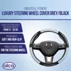 alca® Lenkradhülle schwarz-grau, 37-39cm Lenkradschoner mit Produktbild-Vorschau 2