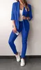 ASKSA Damen Mittellangen aermel Hosenanzug Elegant Business Produktbild-Vorschau 2