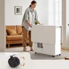 Mondeer Table à manger avec 4 tabourets Peu encombrante Voir les images du produit 6
