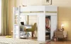 Letto a soppalco Sweiko 90x200cm, versatile letto per Anteprima dell’immagine prodotto 15