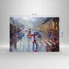 Bilder auf glas - Einteilig - Acryl Stadt Regen - 70x50cm - Produktbild-Vorschau 3