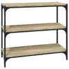 Libreria Sonoma in rovere 80x33x70,5 cm materiale a base di Anteprima dell’immagine prodotto 1