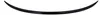 Heckspoiler Spoilerlippe SCHWARZ GLANZ für BMW 3er E90 Limousine 2005-2011 – Produktansicht 2 Produktbild-Vorschau