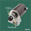 Anlasser 14 Zähne Metall passend für Briggs & Stratton, Produktbild-Vorschau 2
