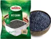 A bag of black rice with a bowl of black rice next to it. Produktbild-Vorschau