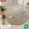 Badematte Maris Runder Badteppich aus weicher Mikrofaser Produktbild-Vorschau 7