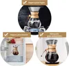 Glaskaffeekanne mit Filter, verdicktes hitzebeständiges Produktbild-Vorschau 5