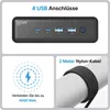 Voomy 6-in-1 Steckdosenleiste 20W USB-C – 2-Fach mit 4 USB Produktbild-Vorschau 3