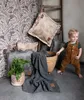 Knit Factory Dax Kissen - Anthrazit - 60x40 cm Produktbild-Vorschau 5