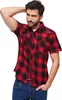 Brandit Check Shirt Short Sleeve red/black, 3XL Produktbild-Vorschau 22