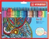 Prémiové fixky - STABILO Pen 68 - balenie 30 kusov - s 30 Náhľad obrázku produktu 1