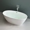 Mai & Mai Freistehende Badewanne Weiß 150x79x56 cm Oval Produktbild-Vorschau 6