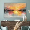 MuchoWow® - Leinwandbilder - Modern - Abstrakt - Gold - Produktbild-Vorschau 4