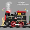 Weihnachtsspielzeug-Eisenbahnset für Kinder mit Licht und Produktbild-Vorschau 2