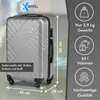 Xonic Design Reisekoffer mit Rollen 360° - ABS Produktbild-Vorschau 2