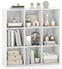 COSTWAY - Libreria in legno, scaffale porta libri con 9 Anteprima dell’immagine prodotto 1
