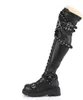 Buty damskie RENEGADE-320 marki DemoniaCult, czarne, UE 38, Podgląd zdjęcia produktu 3