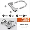 Colliers d'échappement 54 mm Collier de serrage en acier Voir les images du produit 4