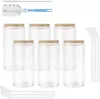 JOIEYOU Verres à boire avec couvercle et paille 550ml Voir les images du produit 1