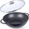 Orion | Pan - Wok panvica - Ø 32 cm - čierna - s Náhľad obrázku produktu 1