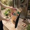 Podlahová rohož Relaxdays, kokosová, motiv kaktus, 60x40 Náhled obrázku produktu 5