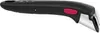 A single black and silver cooking pan handle with a red button. Produktbild-Vorschau