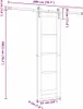 vidaXL Schiebetür 61 x 198,5 cm Massivholz Kiefer und Glas Produktbild-Vorschau 8