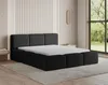 Chilly Möbel Polsterbett Como Schwarz Bouclé-Stoff 200x200 Produktbild-Vorschau 2