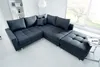 riess-ambiente Moderne Wohnlandschaft KENT 220cm anthrazit Produktbild-Vorschau 2
