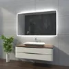 Badspiegel mit LED Beleuchtung - Osaka - 90 cm, 70 cm Produktbild-Vorschau 9