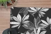MuchoWow® Mauspad Mousepad Schwarz - Weiß - Muster - Natur Produktbild-Vorschau 2
