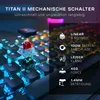 Vulcan II Black, Linear red switch, DE Layout Produktbild-Vorschau 8