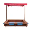 Holzsandkasten mit Abdeckung, Kindersandkasten, Modern Produktbild-Vorschau 1