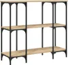 vidaXL Konzolový stolek Sonoma dub 102x35x90 cm výrobek z Náhled obrázku produktu 1
