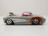 Jada Toys 253255041 Chevrolet Corvette 1957 szary z figurką Podgląd zdjęcia produktu 3