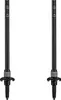 Two black trekking poles are shown against a white background. Náhled obrázku produktu