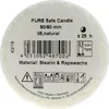 Kerze Pure Safe 9x6cm naturale Anteprima dell’immagine prodotto 7