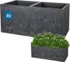 KOTARBAU® Vaso da fiori rettangolare 77 x 39 x 37 cm Anteprima dell’immagine prodotto 1