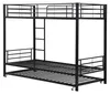 Letto a castello 90 x 200 cm con letto estraibile 90 x 190 Anteprima dell’immagine prodotto 19